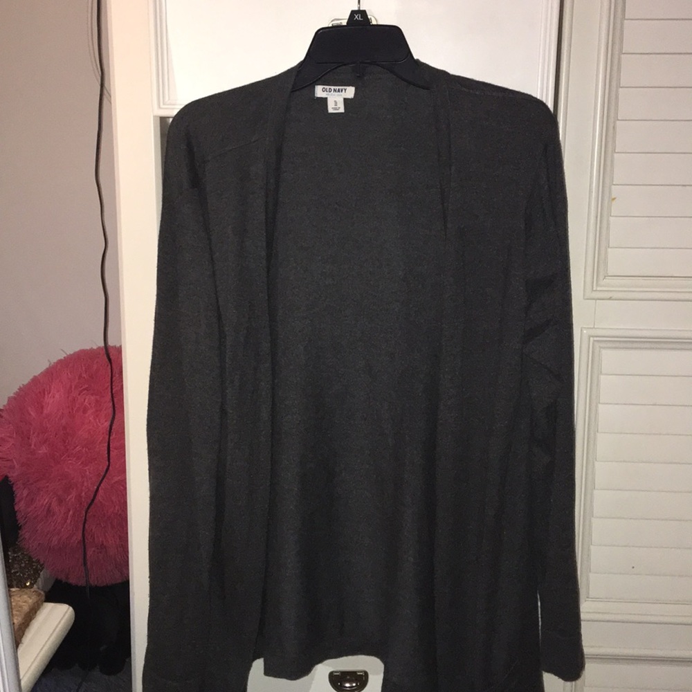 Old Navy - Long Gray Cardigan!!